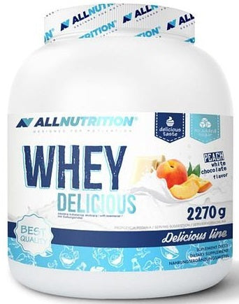Allnutrition Whey Delicious, Strawberry - 2270g