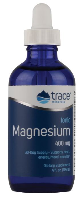 Trace Minerals Ionic Magnesium - 400mg - 118 ml.