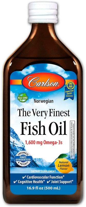 Carlson Labs The Very Finest Fish Oil - 200 ml.