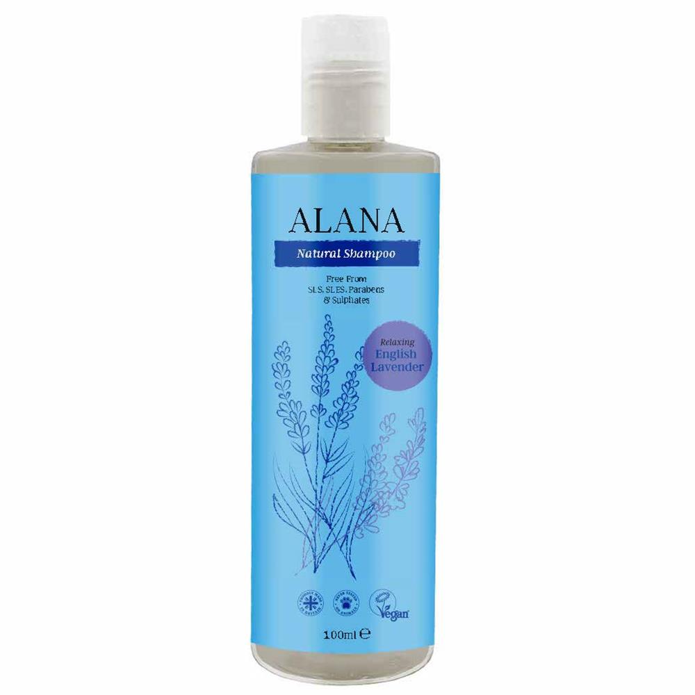 Alana_English Lavender Natural Shampoo 100ml Convenience/Travel Bottle