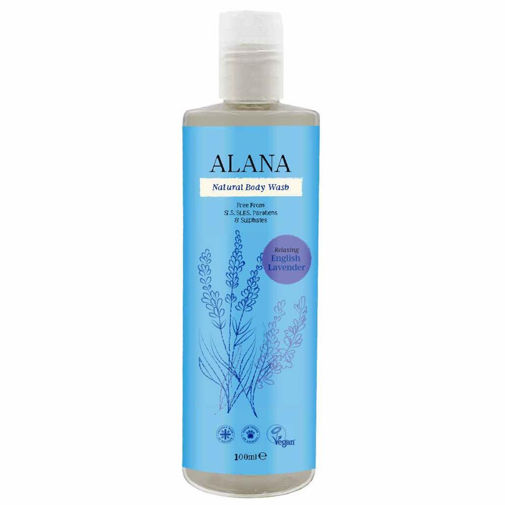 Alana_Lavender Natural Body Wash 100ml Convenience/Travel Bottle