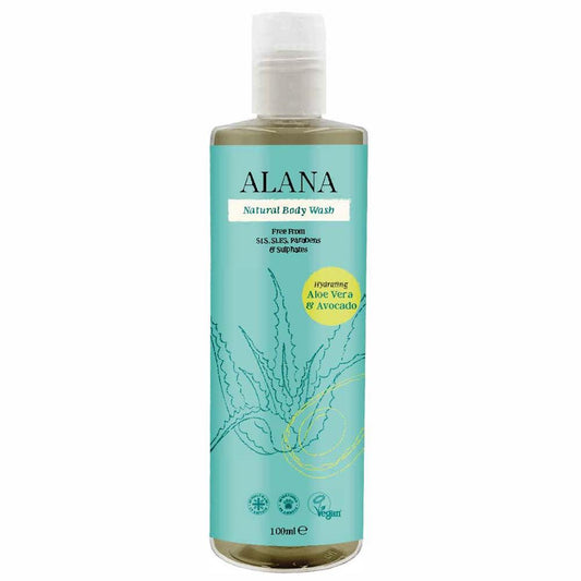 Alana_Aloe and Avocado Body Wash 100ml Convenience/Travel Bottle
