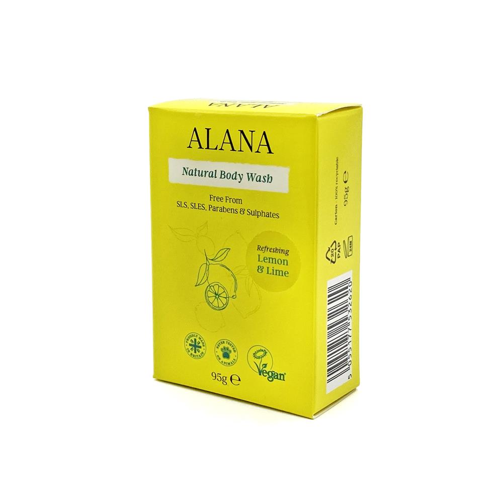Alana_Lemon & Lime Natural Body Wash Bar 95g