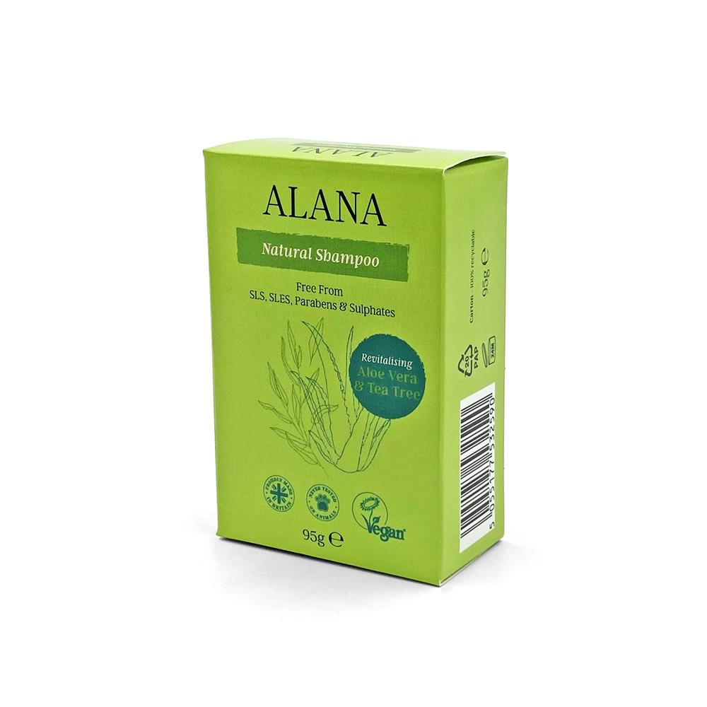 Alana_Aloe Vera & Tea Tree Natural Shampoo Bar 95g