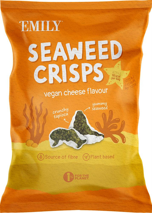 Emily_Seaweed Crisps Cheese Flavour 18g-pack of 6