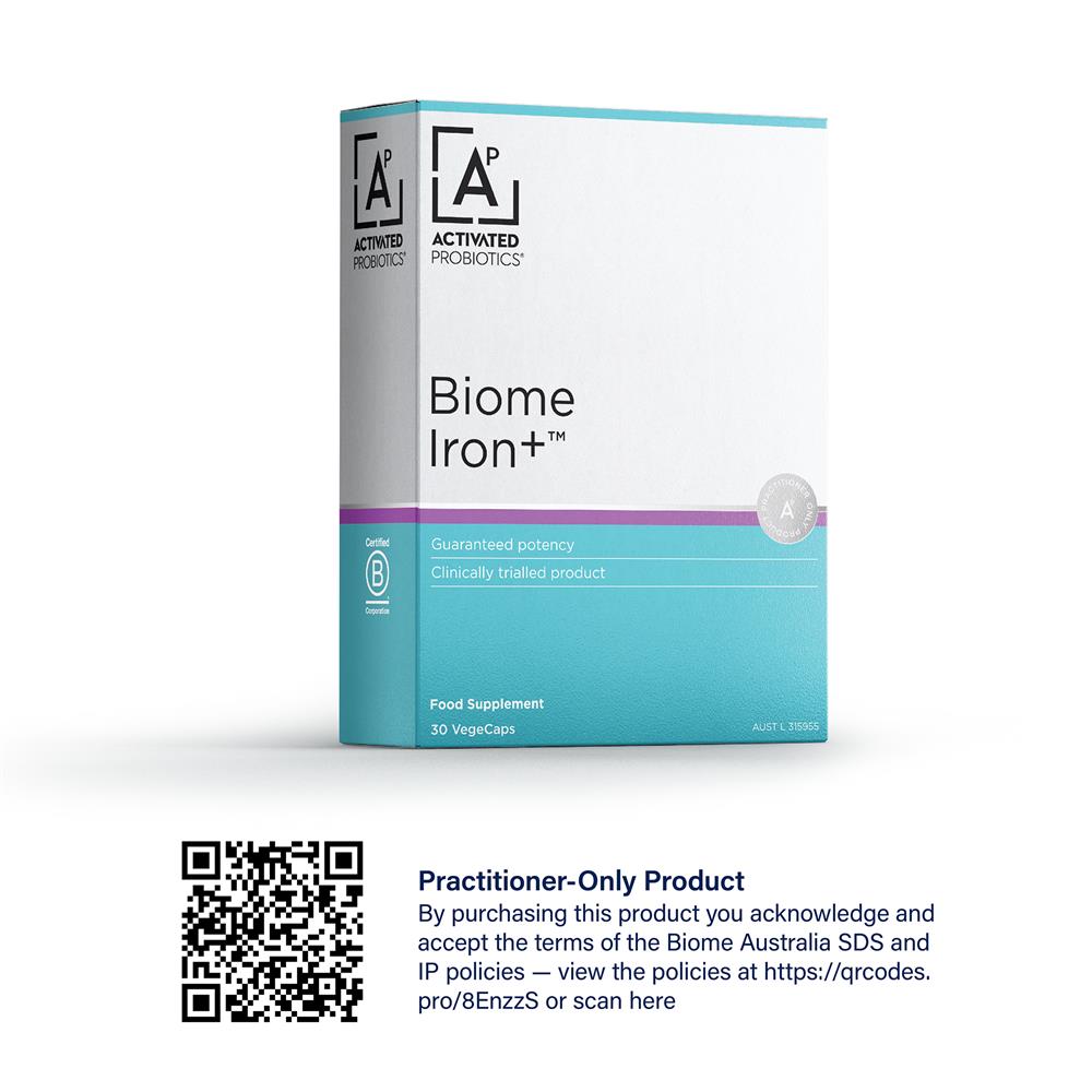 50% OFF Biome Iron+ 30 Capsules