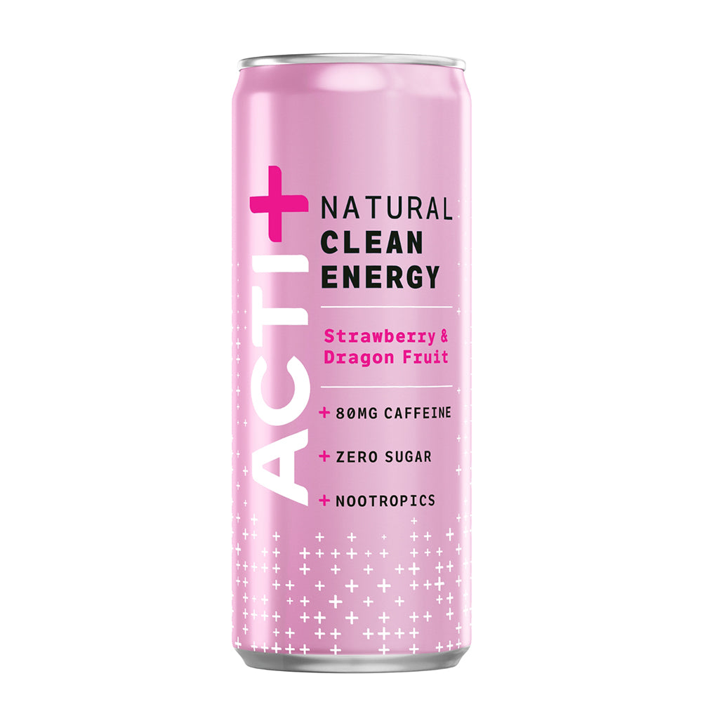ACTIPH Water_Acti+ Strawberry & Dragon Fruit Natural Clean Energy Drink 250ml-pack of 6