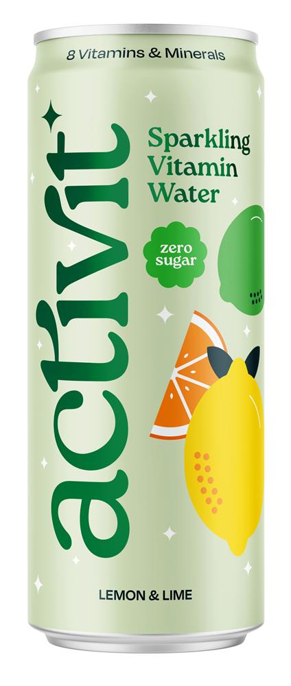 ACTIPH Water_Lemon Lime & Orange Acti-vit 330ml-pack of 12
