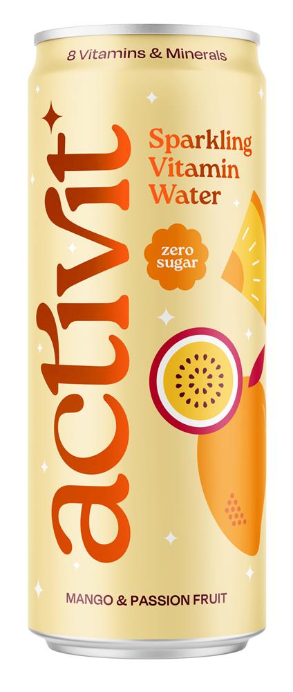 ACTIPH Water_Tropical Acti-vit 330ml-pack of 4