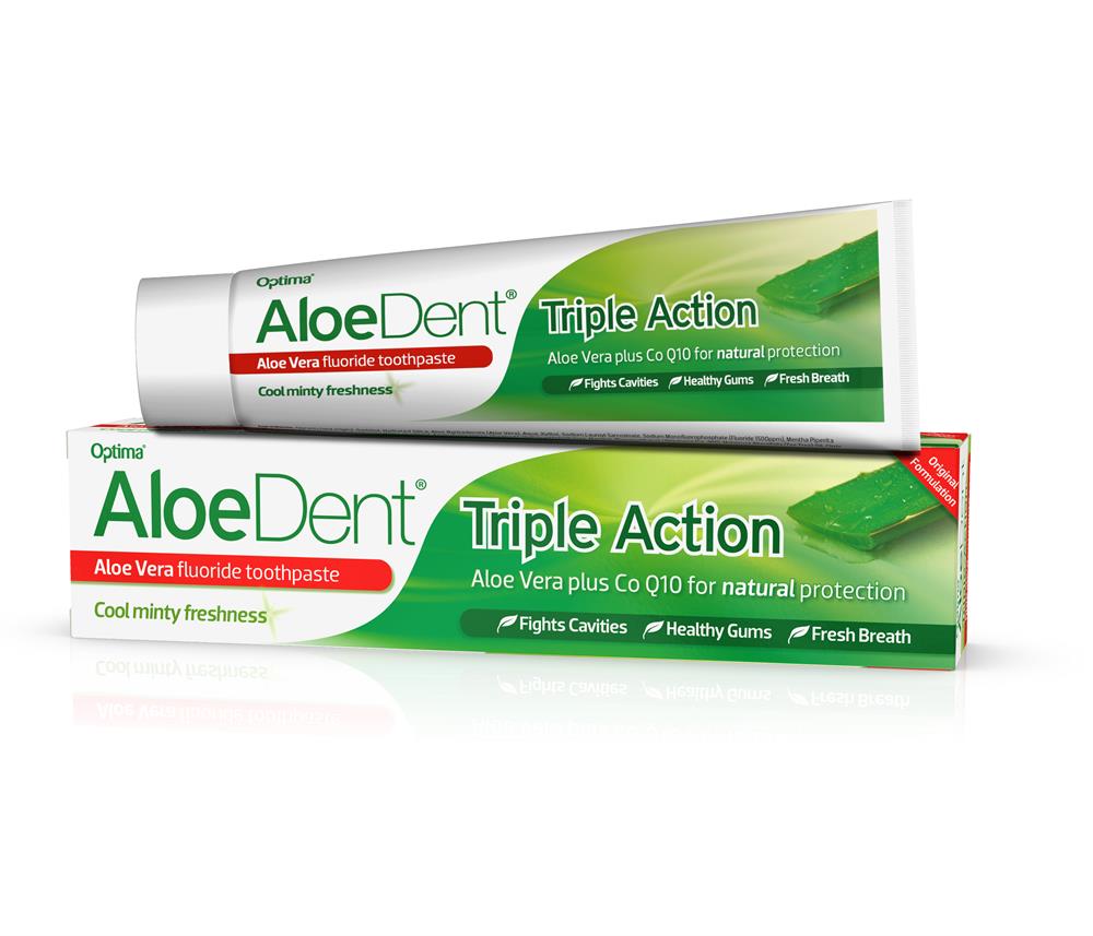 Aloe Dent_Triple Action Aloe Vera Gel Toothpaste w/Fluoride