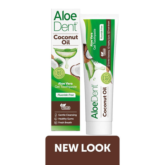 Aloe Dent_Coconut Oil Aloe Vera Gel Toothpaste Fluoride Free