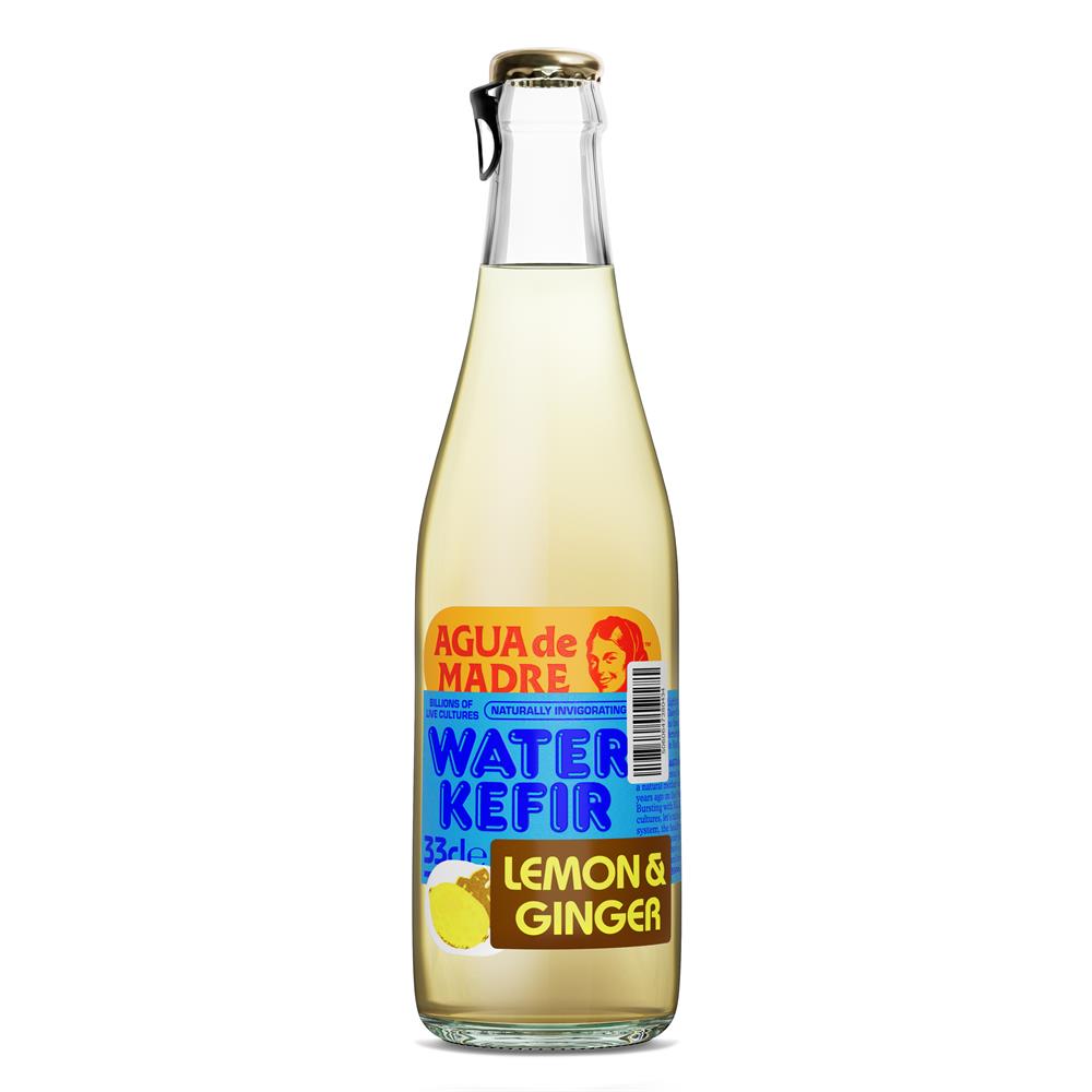 Agua De Madre_Lemon & Ginger Kefir 330ml