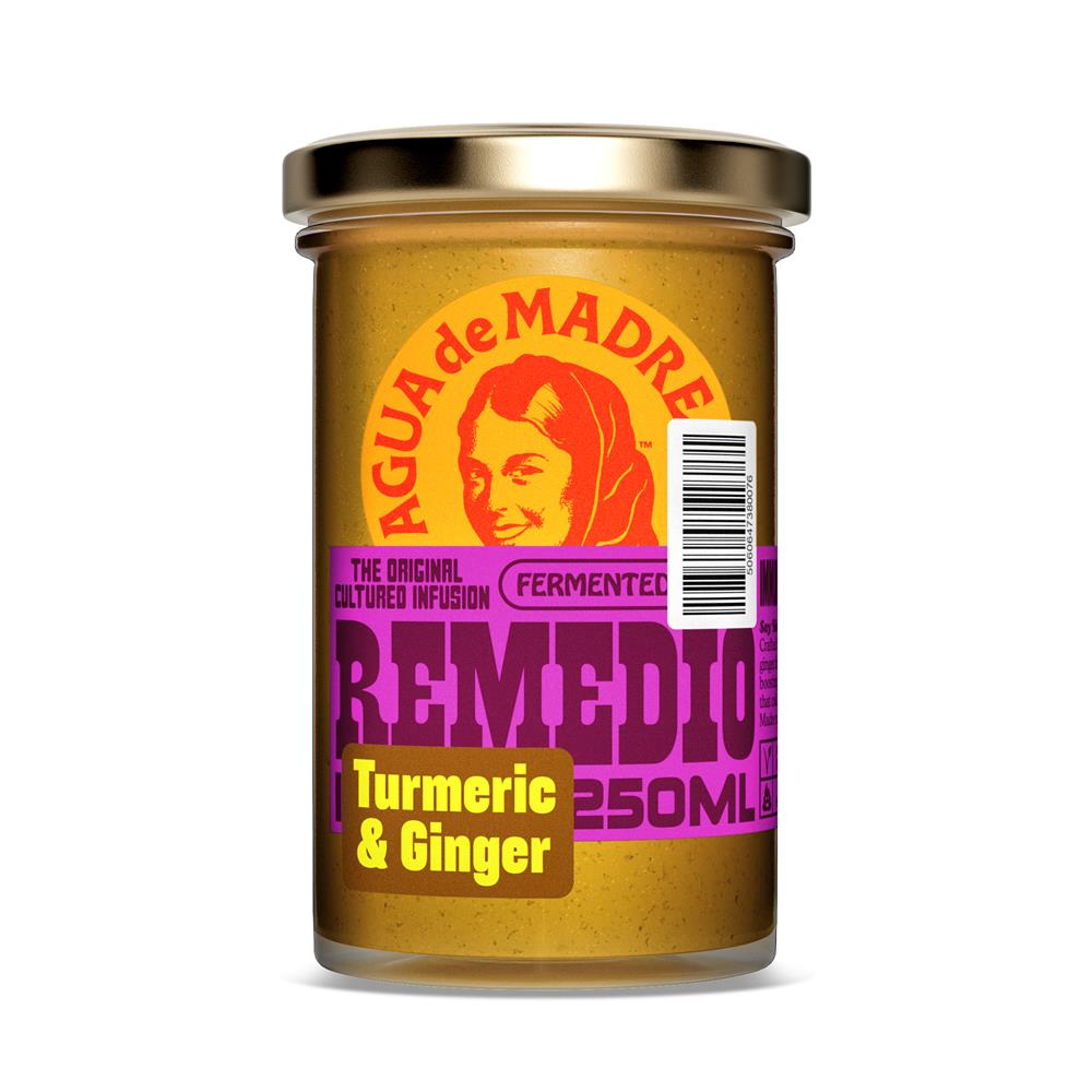 Agua De Madre_Remedio Infusion Turmeric & Ginger Tea 250ml