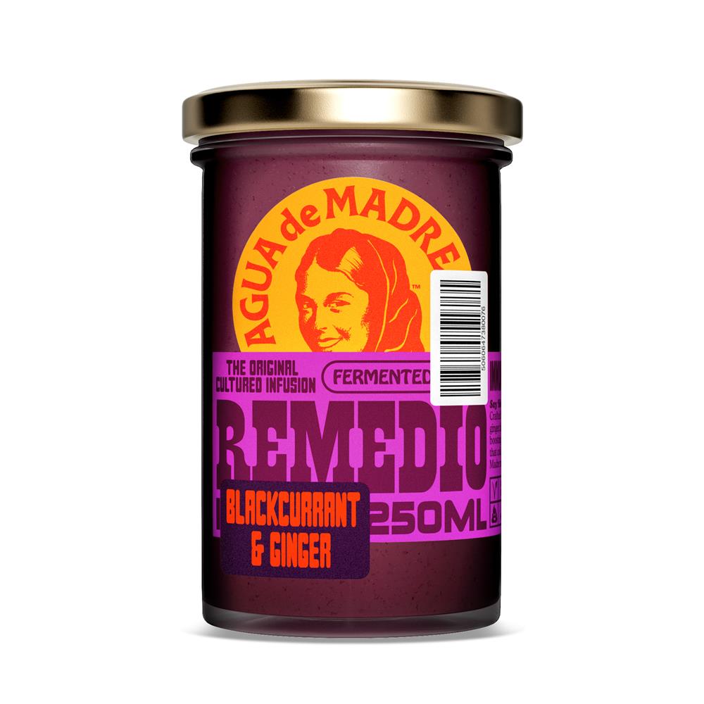 Agua De Madre_Remedio Infusion - Blackcurrant & Ginger Tea 250ml