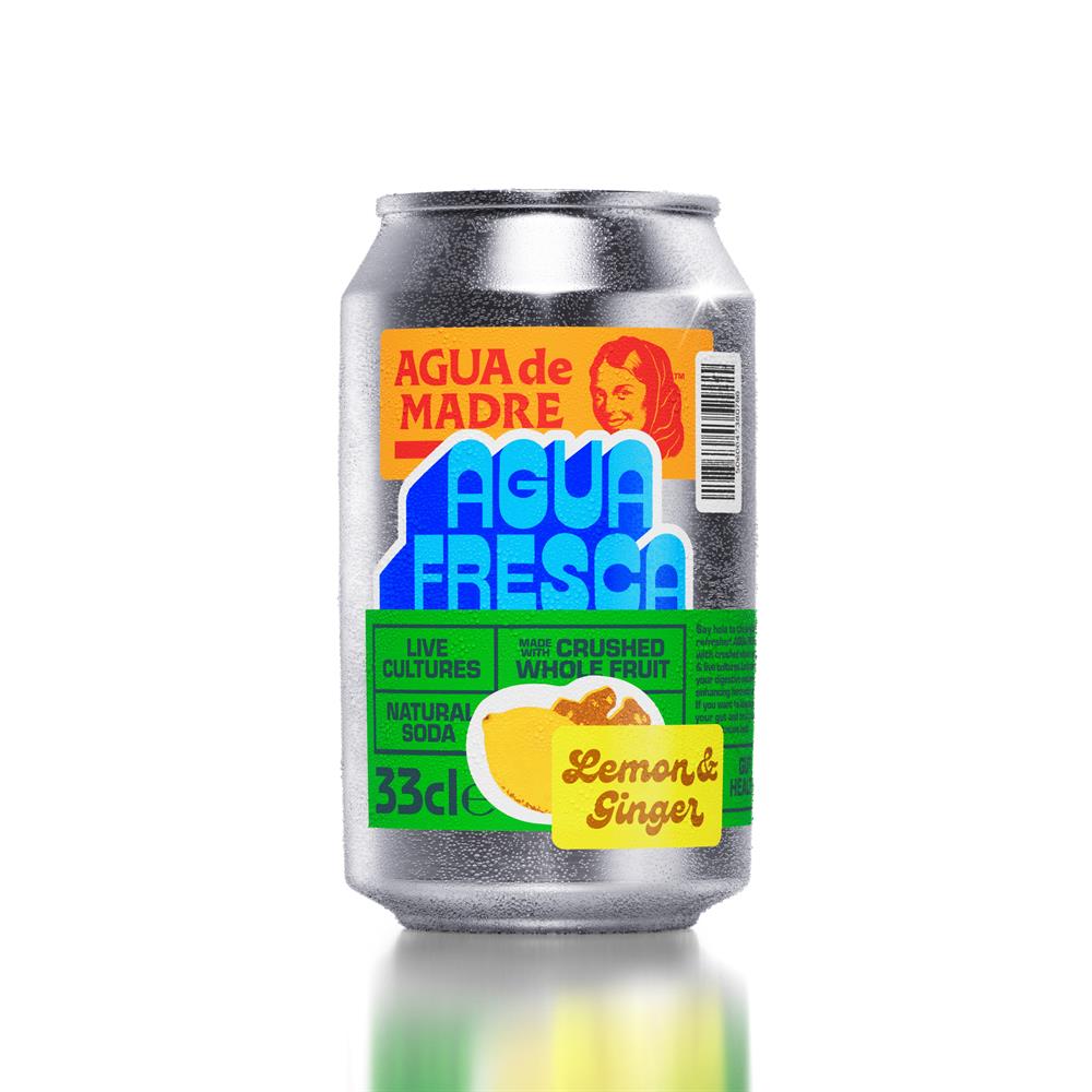 Agua De Madre_Agua Fresca Lemon & Ginger 330ml-pack of 3