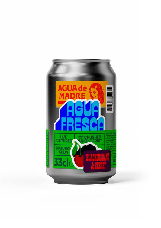 Agua De Madre_Agua Fresca Blackcurrant & Ginger 330ml-pack of 3