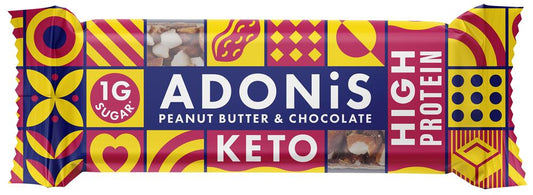 Adonis_Peanut Choc Protein Bar 45g-Pack of 16