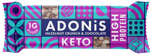 Adonis_Hazelnut & Choc Protein Bar 45g-Pack of 16