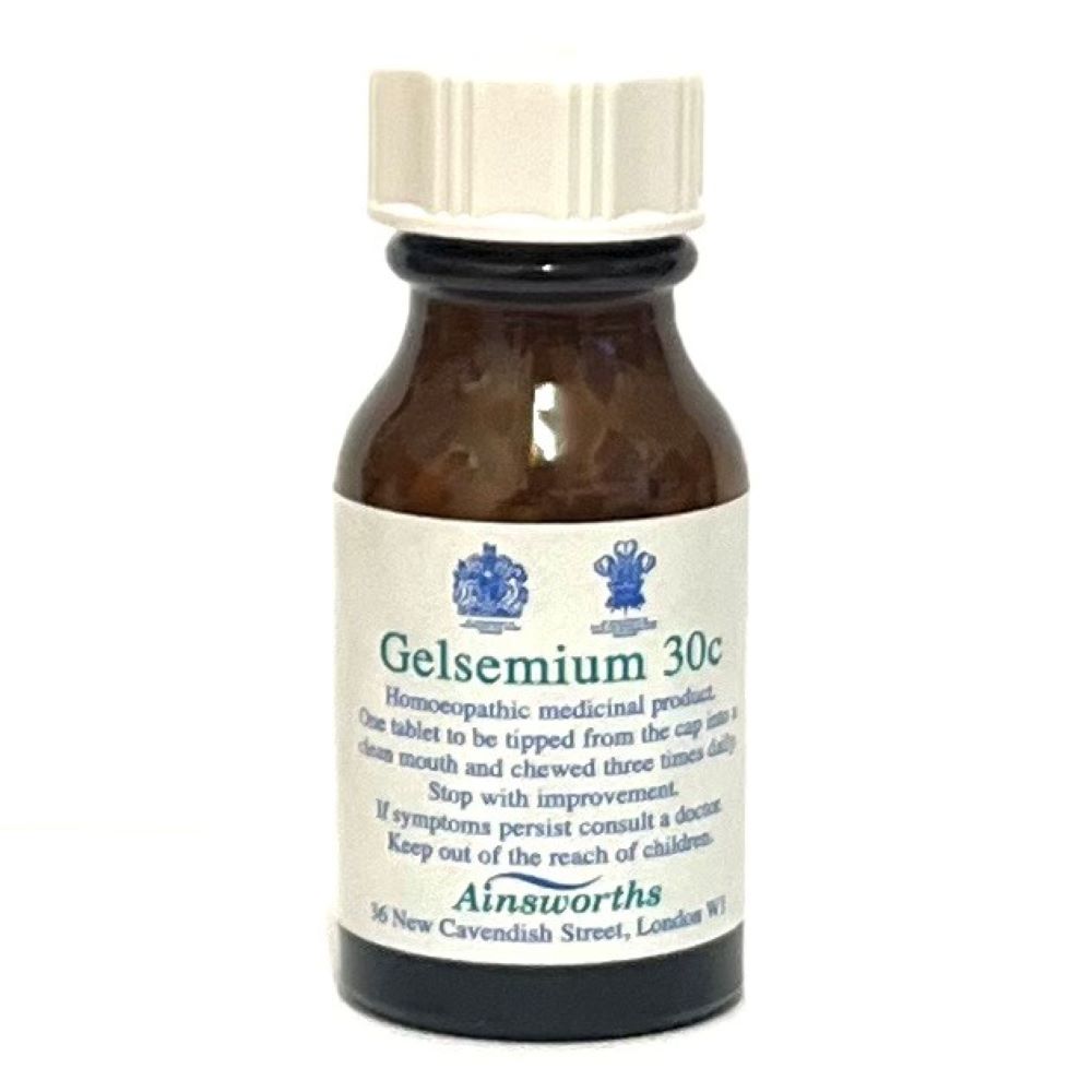 Ainsworths_Gelsemium 30C Single Counter Remedy 120 tabs