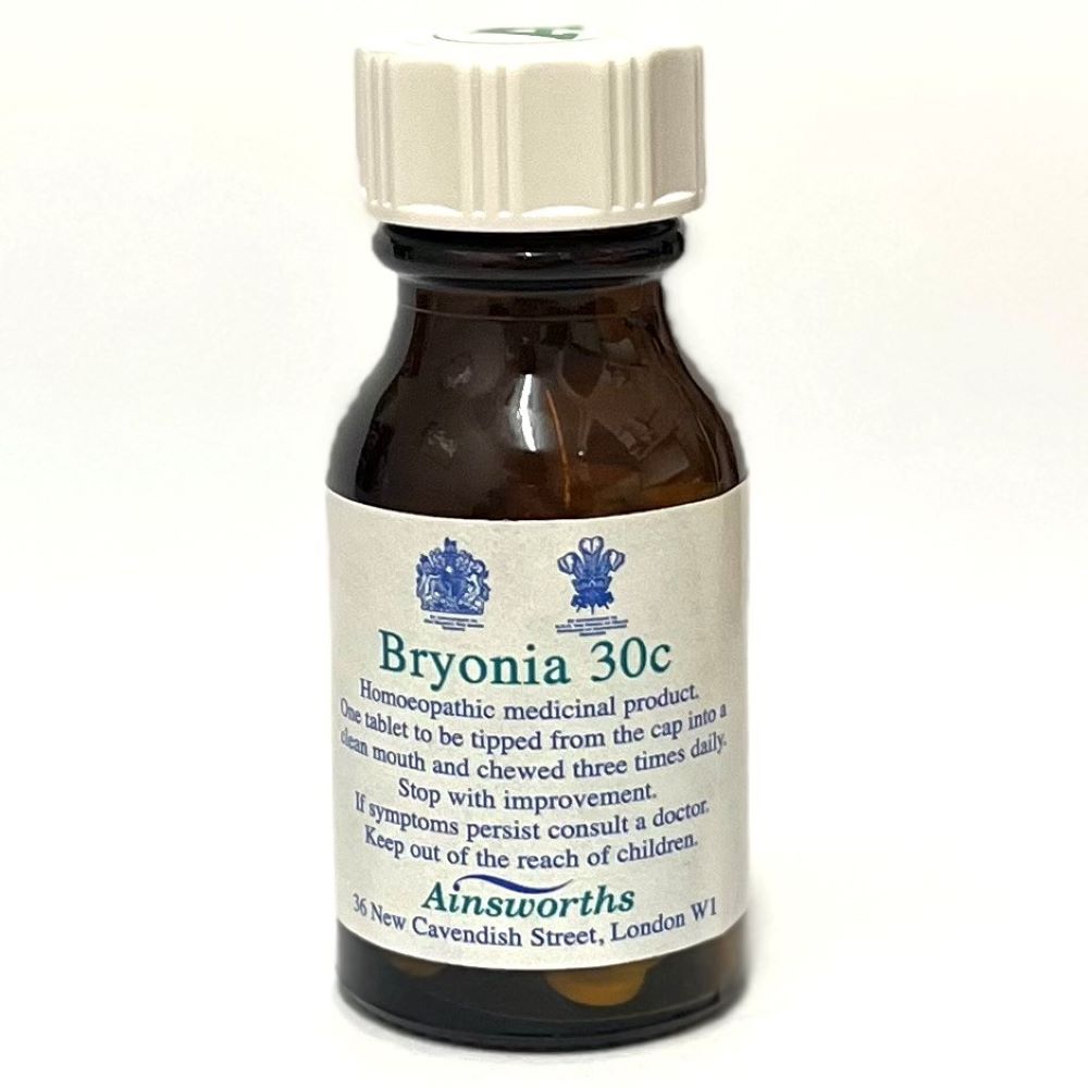 Ainsworths_Bryonia 30C Single Counter Remedy 120 tabs