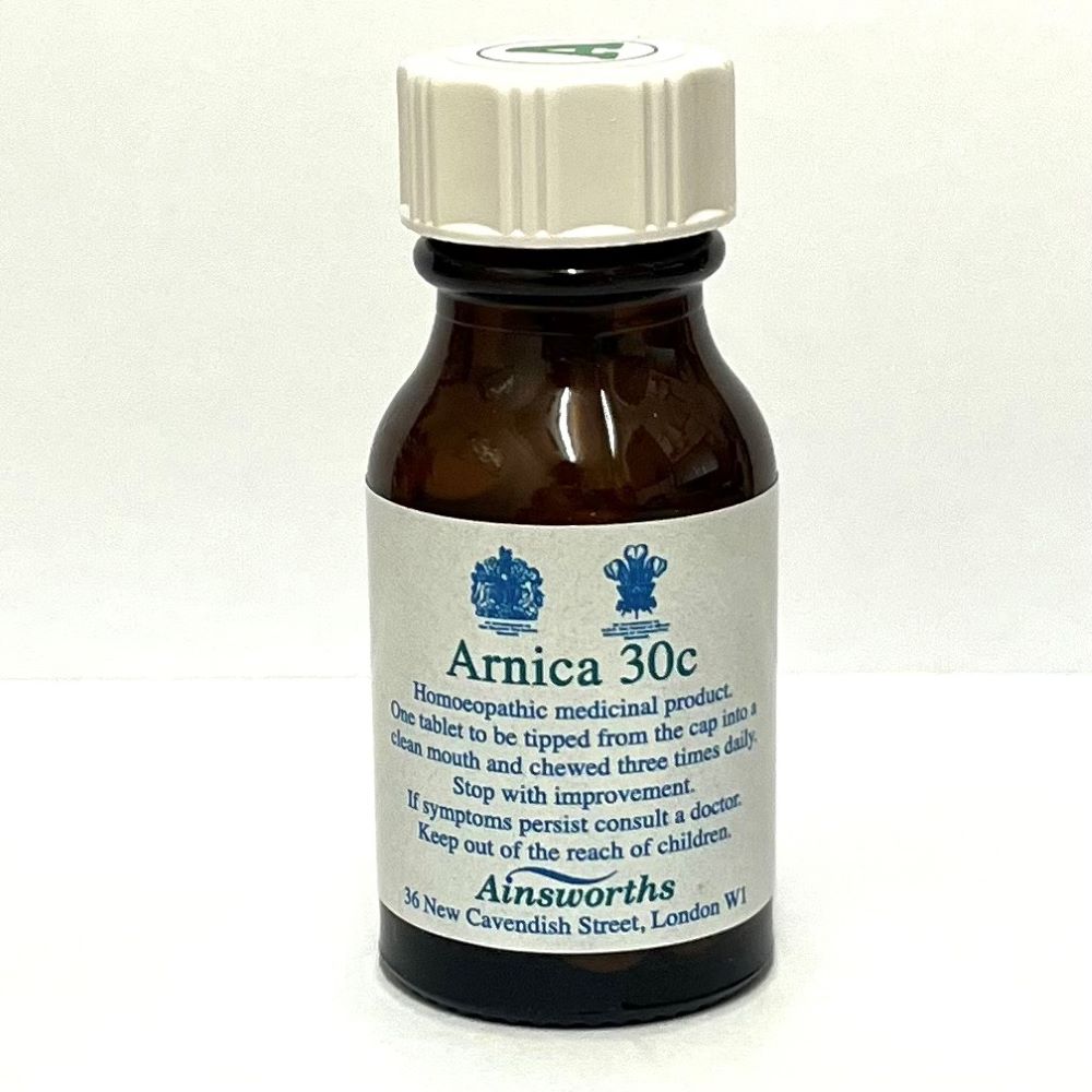 Ainsworths_Arnica 30C Single Counter Remedy 120 tabs