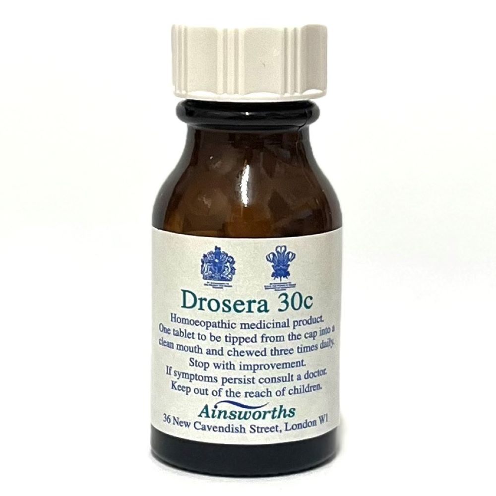 Ainsworths_Drosera 30c Single Counter Remedy 120 tabs