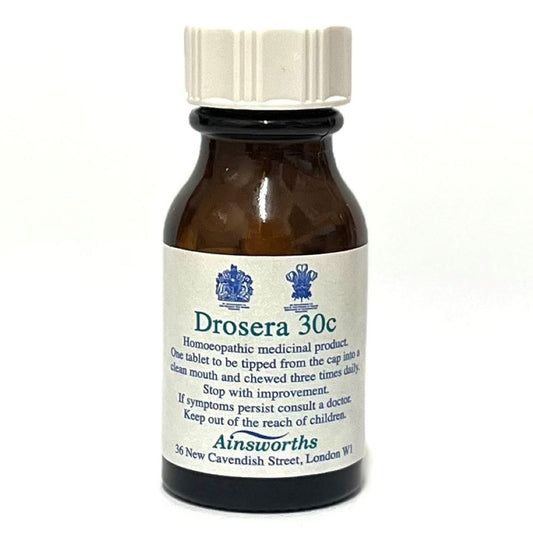 Ainsworths_Drosera 30c Single Counter Remedy 120 tabs
