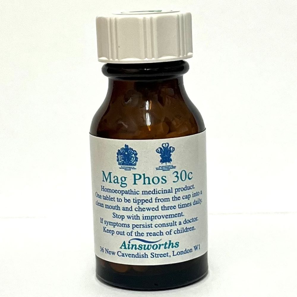 Ainsworths_Mag Phos 30C Single Counter Remedy 120 tabs