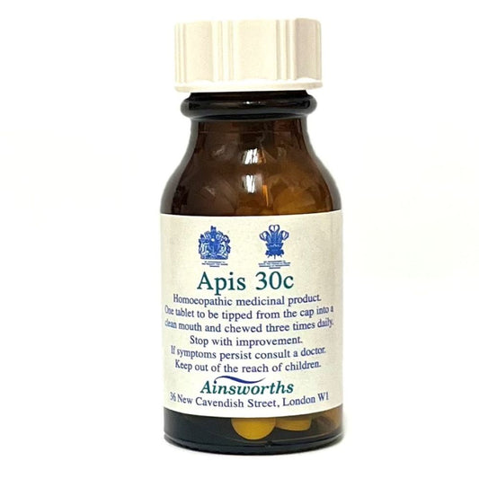 Ainsworths_Apis 30C Single Counter Remedy 120 tabs