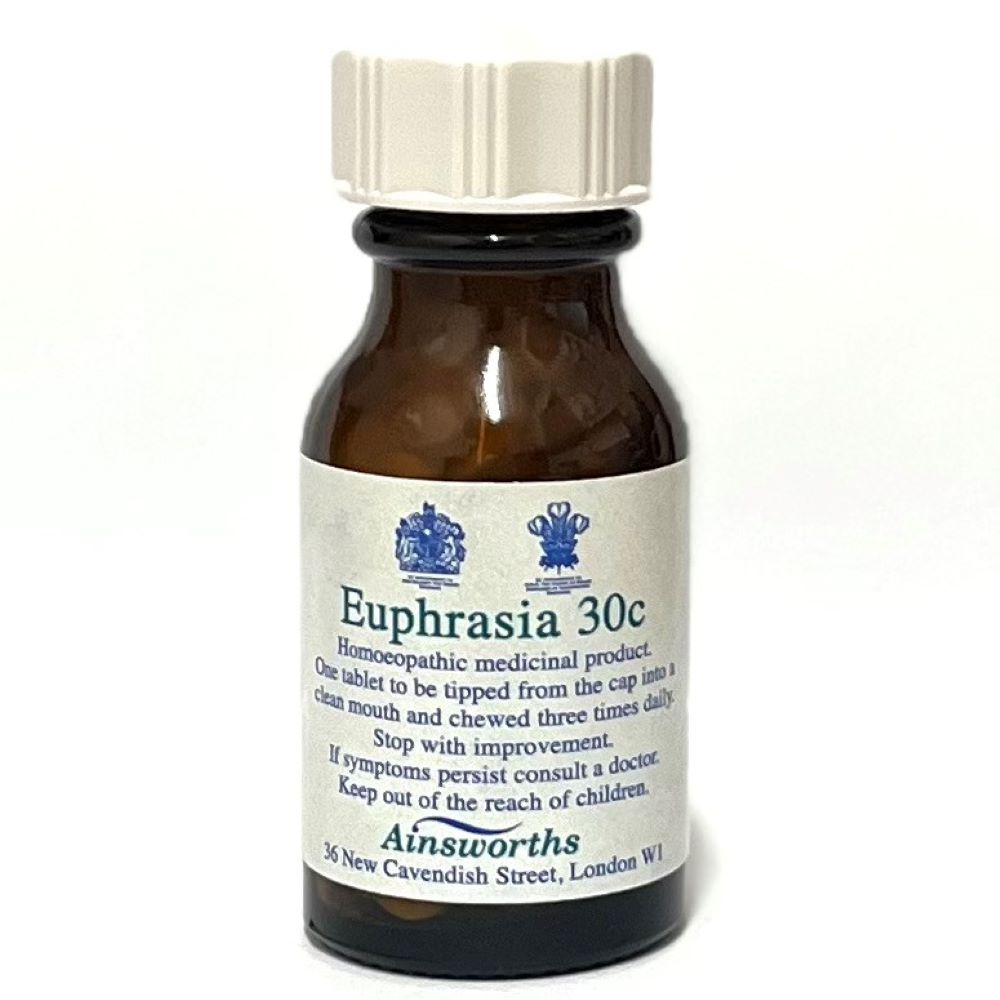 Ainsworths_Euphrasia 30C Single Counter Remedy 120 tabs