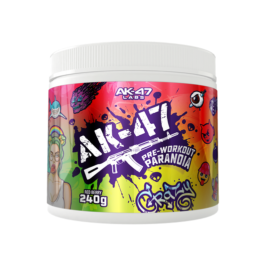 AK-47 Labs Pre-Workout 240g Blue Raspberry