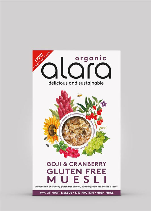 Alara_Goji & Cranberry Organic GF Muesli 450g