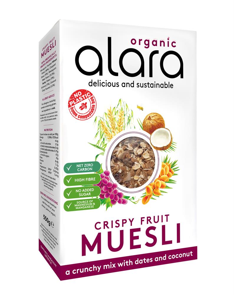 Alara_Crispy Fruit Muesli Organic 550g