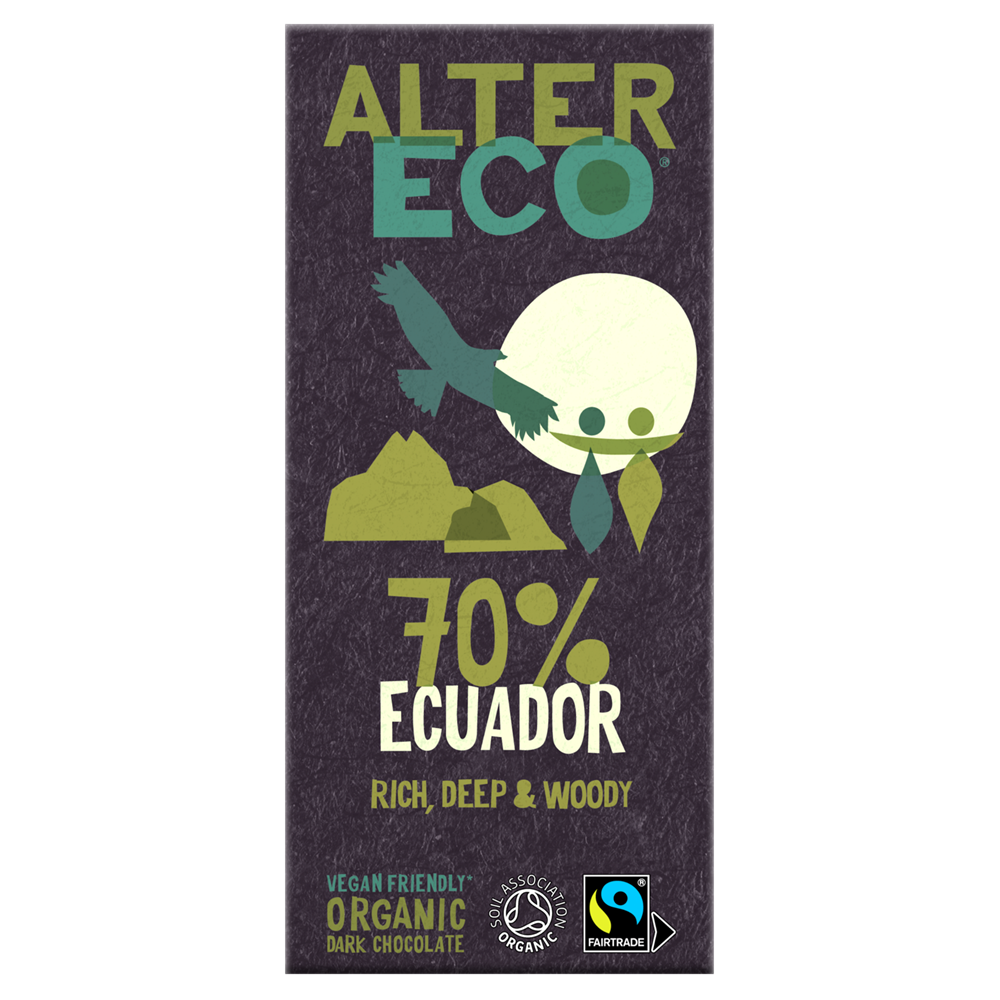 AlterEco_Dark Chocolate 70% Ecuador 100g
