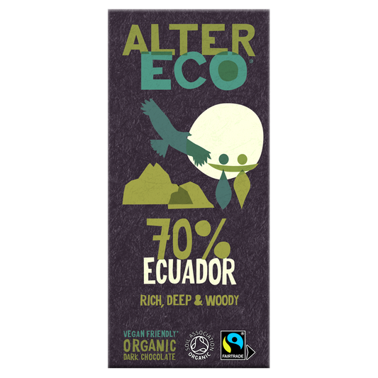 AlterEco_Dark Chocolate 70% Ecuador 100g