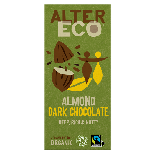 AlterEco_Organic Dark Chocolate with Almond 100g