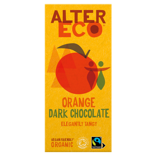 AlterEco_Organic Dark Chocolate with Orange 100g