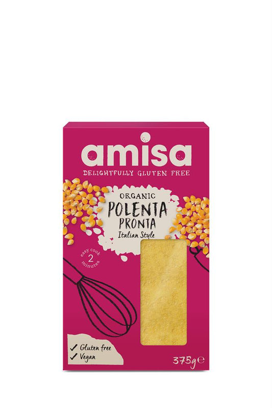 Amisa_Organic Polenta Pronta 375g-Pack of 2