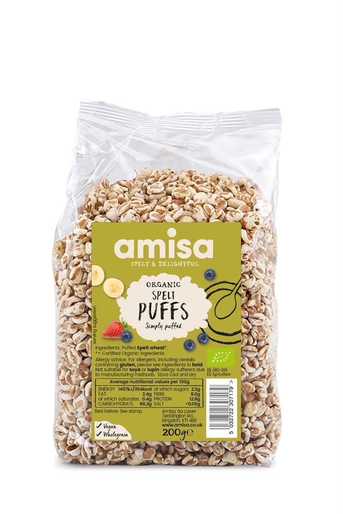 Amisa_Organic Spelt Puffs 200g-pack of 2