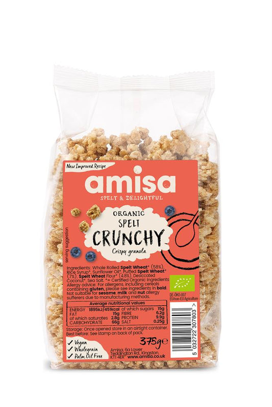 Amisa_Organic Spelt Crunchy 375g