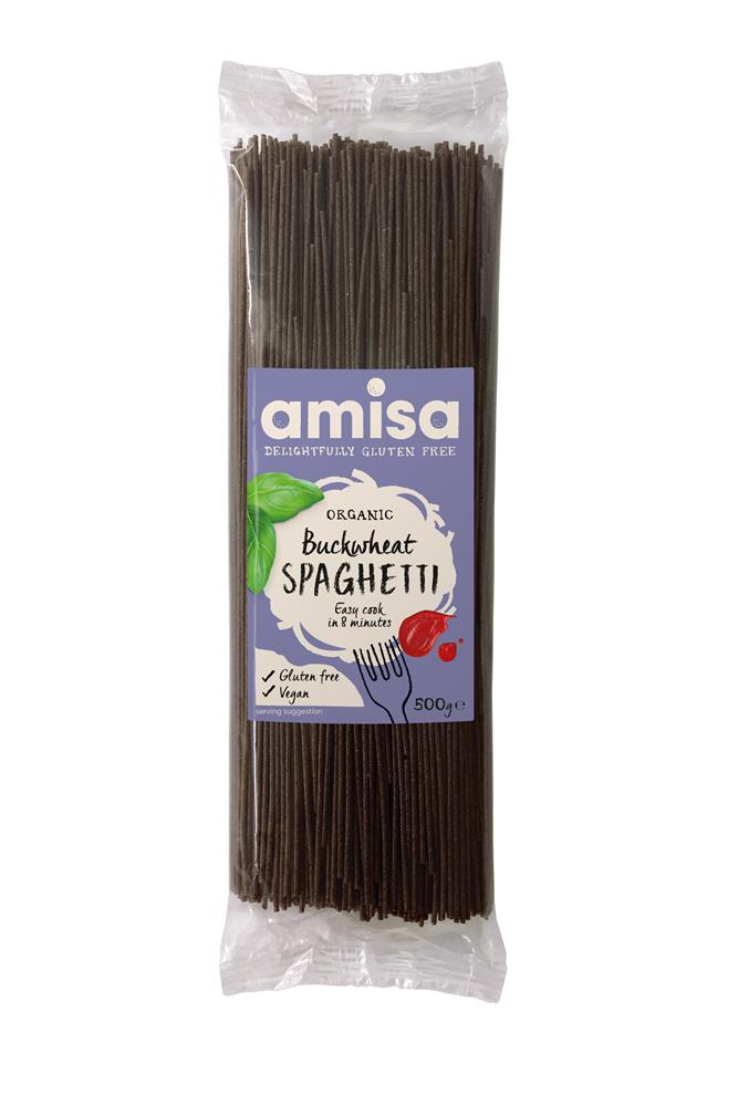 Amisa_Organic Buckwheat Spaghetti Pasta 500g