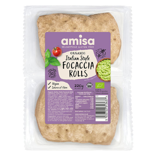Amisa_Classic Italian Style Gluten Free Bread Rolls 220g