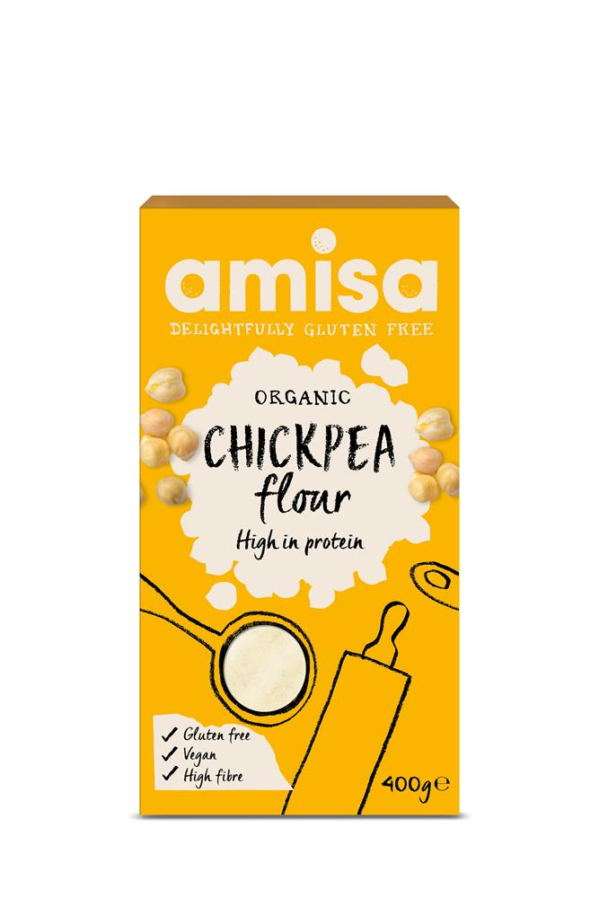 Amisa_Chick Pea Flour Gluten Free Organic 400g