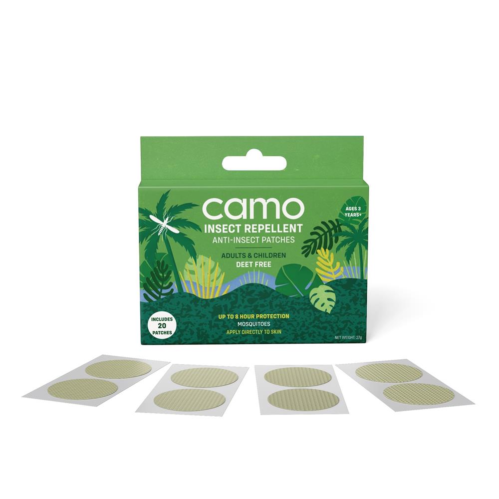 Camo_Anti Insect Patches Mosquito Midges & Biting Insects