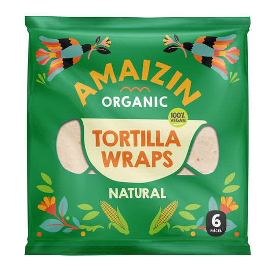 Amaizin_Wraps - Organic - 240g Pack-pack of 2