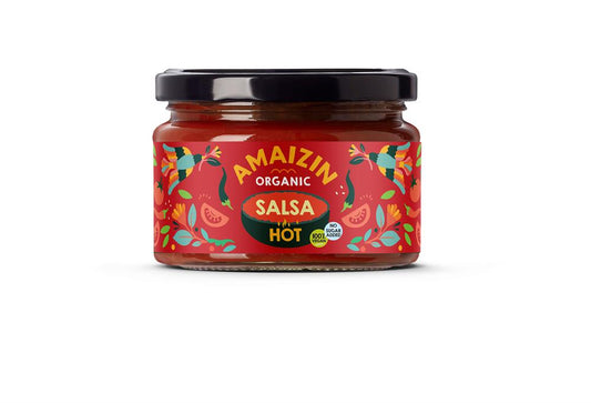 Amaizin_Hot Salsa Dip Gluten Free 260g-Pack of 2