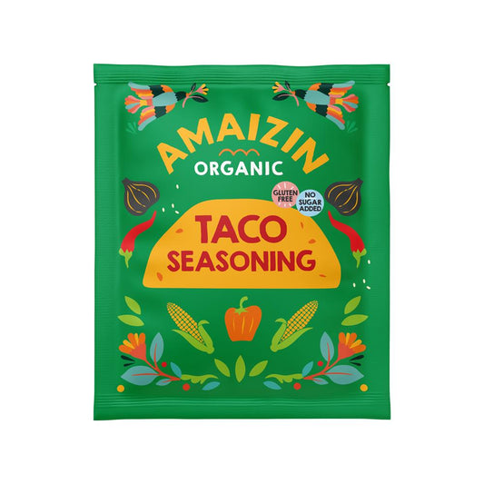 Amaizin_Organic Taco Seasoning Gluten-Free & Vegan 30g-pack of 12