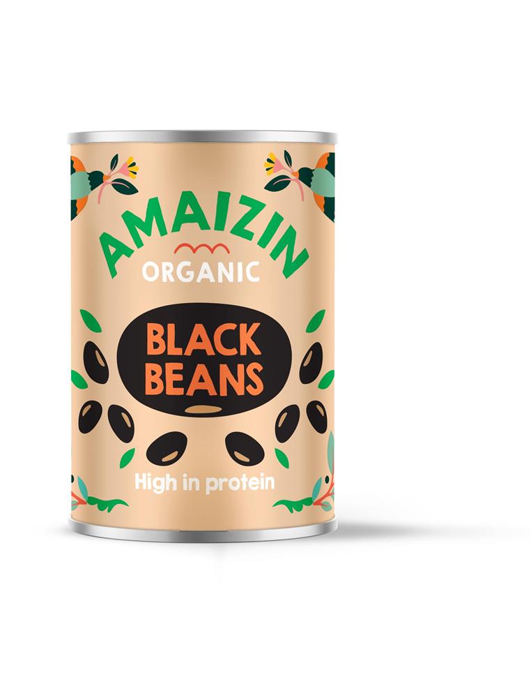 Amaizin_Organic Black Beans 400g-Pack of 2