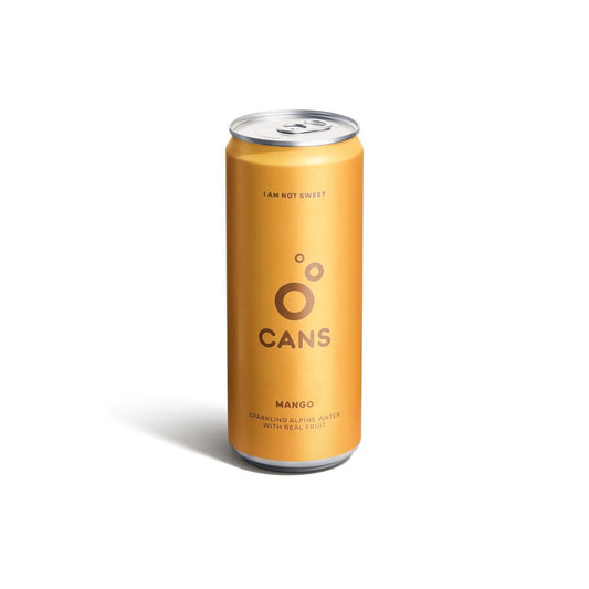 Cans_Mango Infused Flavoured Sparkling Alpine Water 330ml-Pack of 6