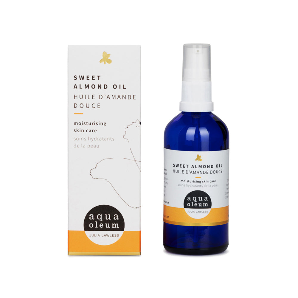 Aqua Oleum_Sweet Almond Cold-pressed Carrier Oil 100ml
